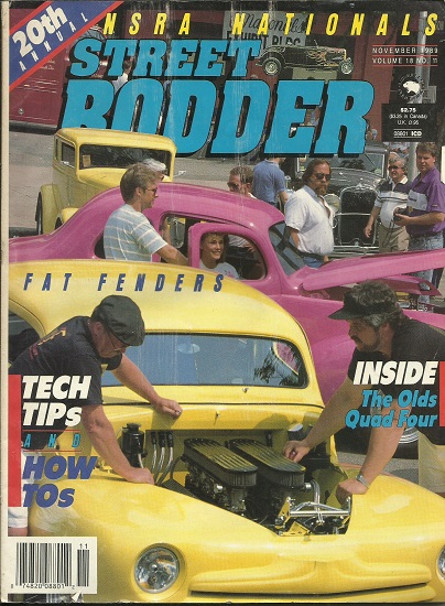 Street Rodder Magazine, 20th Annual NSRA Nationals November 1989